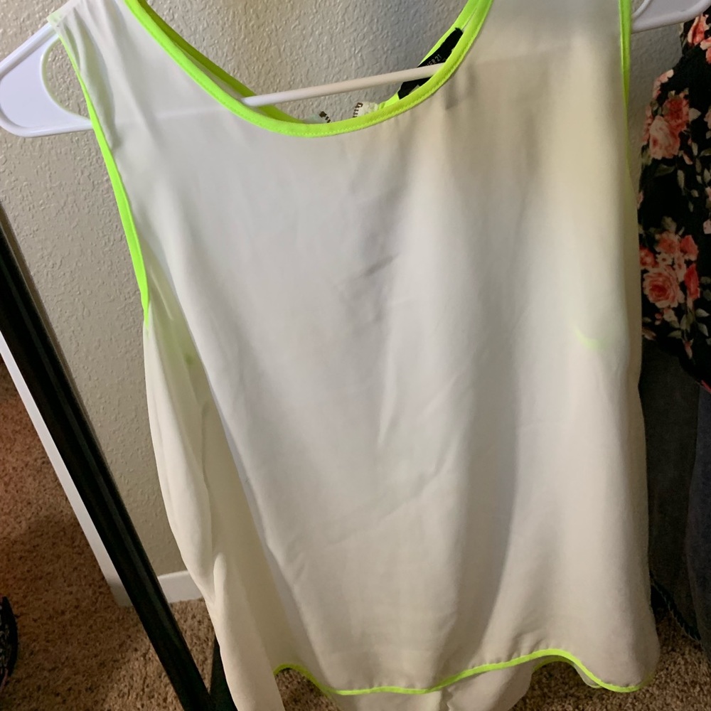 Forever 21 zipper blouse